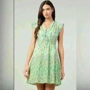 Current Air Wedding Guest Cocktail Mini Dress Fall Colors Size S w/ pockets NWT